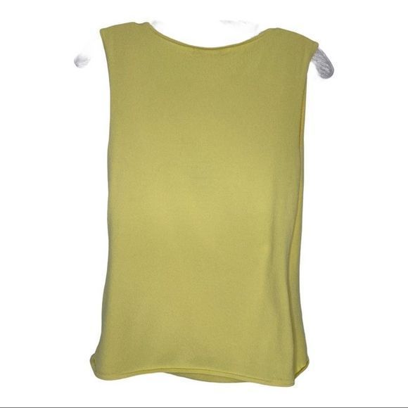 Banana Republic Sleeveless Drape‎ Top in Limoncello - Picture 3 of 5
